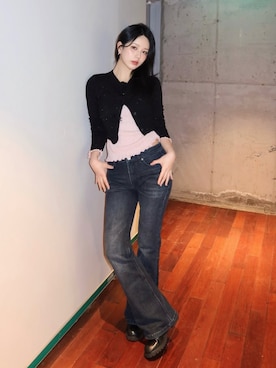 「GENERAL IDEA（ジェネラルアイデア）のアイテム」を使った、GENERAL IDEAさん（レディース・160cm）の冬コーディネート