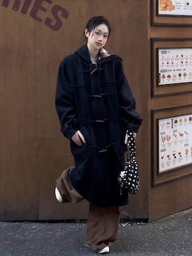 「GENERAL IDEA（ジェネラルアイデア）のアイテム」を使った、GENERAL IDEAさん（レディース・173cm）の冬コーディネート