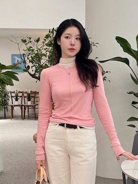 「GENERAL IDEA（ジェネラルアイデア）のアイテム」を使った、GENERAL IDEAさん（レディース・160cm）の冬コーディネート