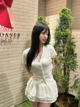 「GENERAL IDEA（ジェネラルアイデア）のアイテム」を使った、GENERAL IDEAさん（レディース・160cm）の春コーディネート