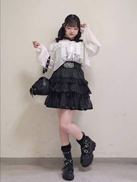 「アイテム（パンプス）」を使った、こだまさん（レディース・148cm）の秋コーディネート