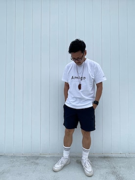 「アイテム（ソックス/靴下）」を使った、kajilsonさん（メンズ・170cm）の春コーディネート
