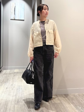 「ショート丈」｜yoshiさん（レディース・166cm）の春コーディネート