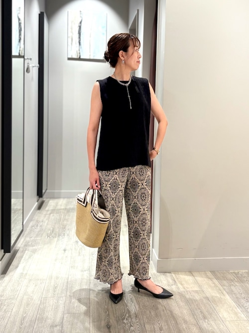 【売り切りSALE】Indigosea✯ティアードパンツ Indigo Sea 草木染めウエア 公式オンラインショップ