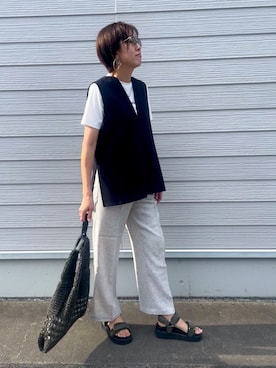 yoshiさん（レディース・166cm）の夏コーディネート