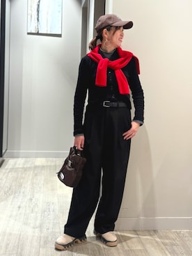 yoshiさん（レディース・166cm）の冬コーディネート