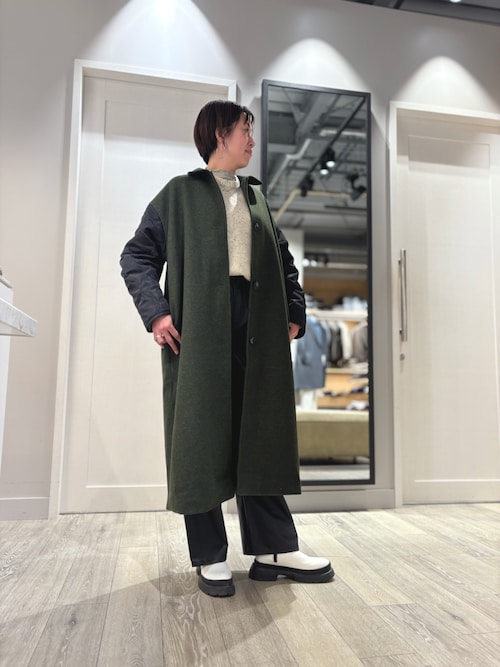 セール】フェイクレザー カーブ パンツ（その他パンツ）｜NOMINE