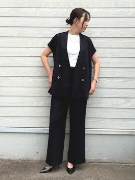 yoshiさん（レディース・166cm）の夏コーディネート
