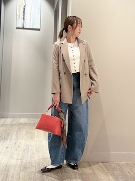 yoshiさん（レディース・166cm）の春コーディネート