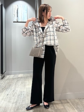 「ブラトップ」｜yoshiさん（レディース・166cm）の春コーディネート