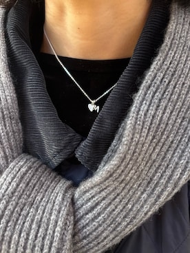 「アイテム（チャーム）」を使った、ioriさん（レディース・155cm）の冬コーディネート