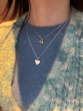 「アイテム（アクセサリー）」を使った、ioriさん（レディース・155cm）の秋コーディネート