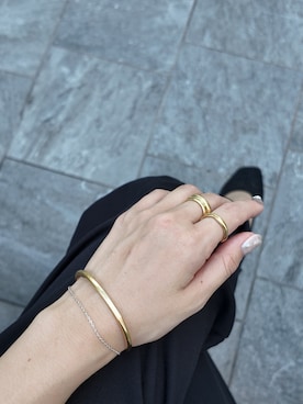「シルバーアクセサリー」｜ioriさん（レディース・155cm）の秋コーディネート