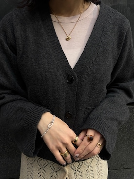 「TEN.（テン）のアイテム」を使った、ioriさん（レディース・155cm）の冬コーディネート