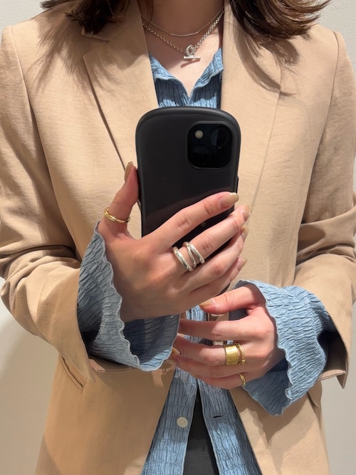 TEN. 指輪 リング 18KGP ブリオリング レディース メンズ : ZOZOTOWN