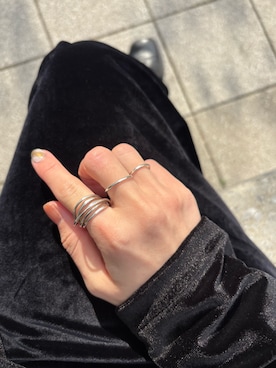 「TEN.（テン）のアイテム」を使った、ioriさん（レディース・155cm）の冬コーディネート