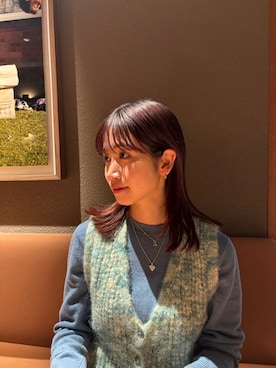 「アイテム（チャーム）」を使った、ioriさん（レディース・155cm）の秋コーディネート