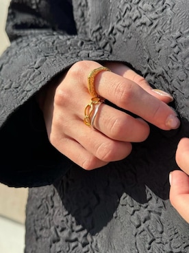 「TEN.（テン）のアイテム」を使った、ioriさん（レディース・155cm）の冬コーディネート