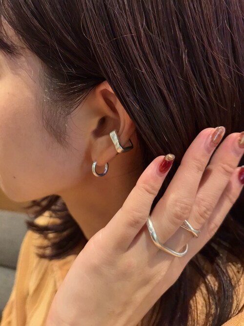 TEN. SILVER925 ボイドピアス TEN. ピアス SILVER925 ボイドピアス