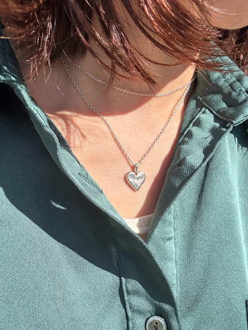 SILVER925 ハートシルフィウムネックレス（ネックレス）｜TEN.（テン