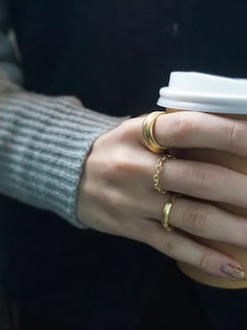 「アイテム（ネックレス）」を使った、ioriさん（レディース・155cm）の秋コーディネート