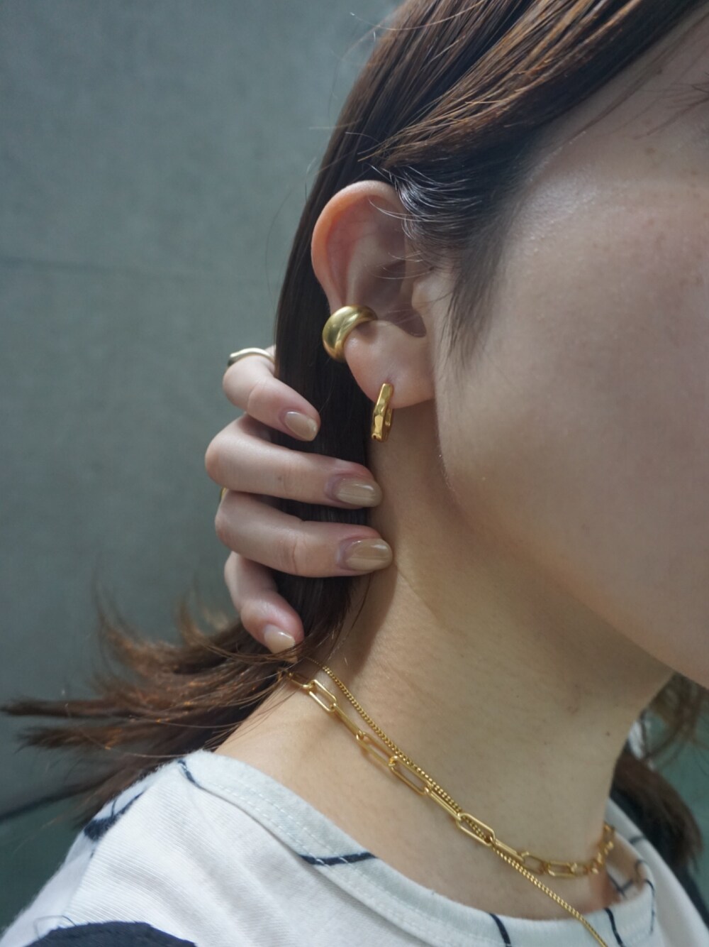 限定セール -SALE TEN.（テン）の「18KGP シマーピアス（ピアス（両耳用））」 WEAR - アクセサリー