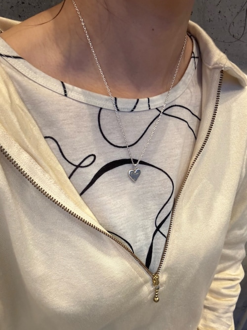 SILVER925 ハートシルフィウムネックレス（ネックレス）｜TEN