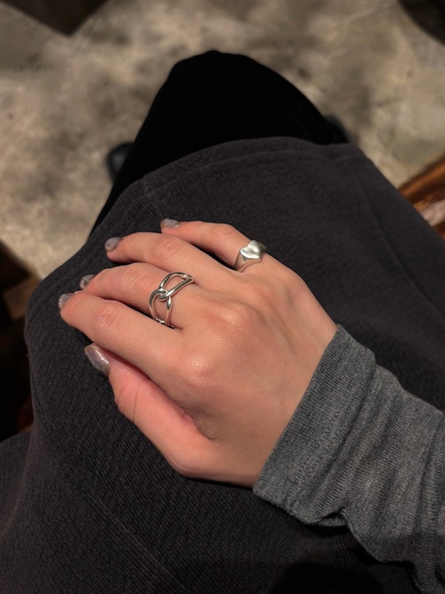 TEN. 指輪 リング SILVER925 ハートシグネットリング レディース