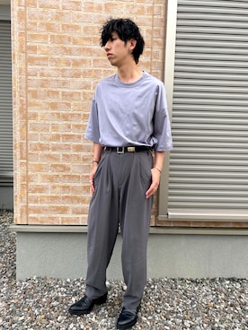 「MASTER&Co（マスターアンドコー）のアイテム」を使った、あおいぶきそーたさん（メンズ・165cm）の夏コーディネート