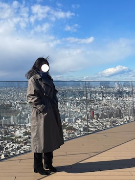 「UNE MANSION（ユヌマンション）のアイテム（ジャケット/アウター）」を使った、hiyo__coさん（レディース・160cm）の秋コーディネート