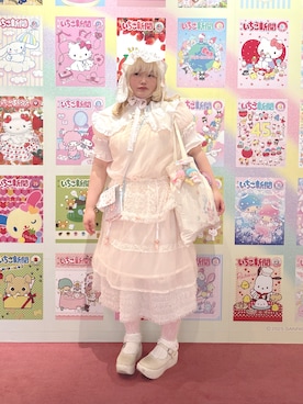 「アイテム（ベルト）」を使った、koyubibabyさん（レディース・149cm）の夏コーディネート