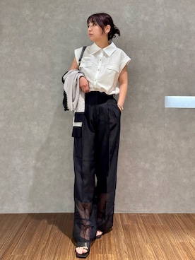 「OUTDOOR PRODUCTS（アウトドアプロダクツ）のアイテム」を使った、azumiさん（レディース・154cm）の春コーディネート