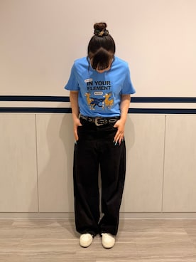 HARUNAさん（レディース・161cm）の夏コーディネート