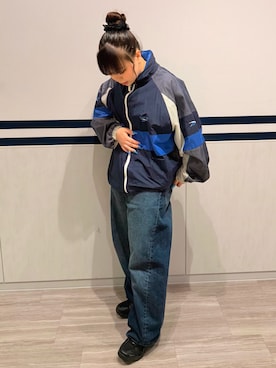 「reebok」｜HARUNAさん（レディース・161cm）の春コーディネート