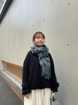 「アイテム（トートバッグ）」を使った、anさん（レディース・146cm・20代）の秋コーディネート