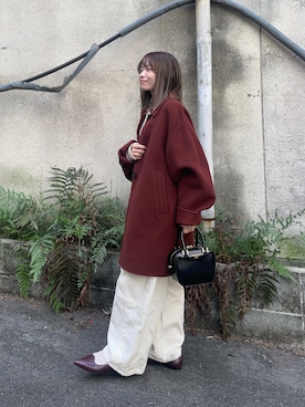 「アイテム（パンプス）」を使った、anさん（レディース・146cm）の秋コーディネート