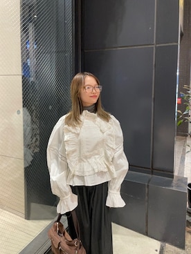 「アーバンリサーチ」｜「アイテム（その他アウター）」を使った、anさん（レディース・146cm）の冬コーディネート