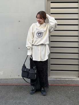 anさん（レディース・146cm）の冬コーディネート