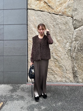 「アイテム（その他アウター）」を使った、anさん（レディース・146cm）の秋コーディネート