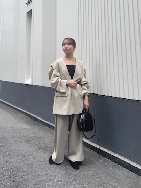 「アイテム（その他アウター）」を使った、anさん（レディース・146cm）の秋コーディネート