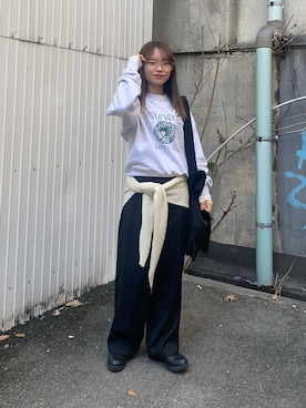 anさん（レディース・146cm）の冬コーディネート