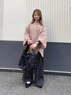 anさん（骨格ウェーブ・レディース・146cm）の秋コーディネート