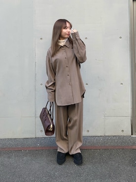 anさん（レディース・146cm）の冬コーディネート