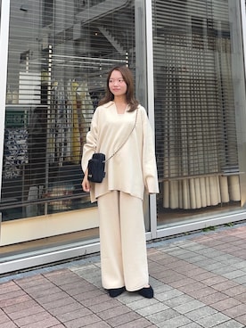 「キレイめコーデ」｜「アイテム（その他シューズ）」を使った、anさん（レディース・146cm）の秋コーディネート