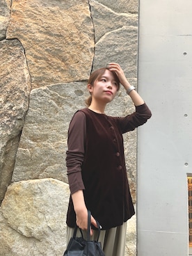 「URBAN RESEARCH（アーバンリサーチ）のアイテム」を使った、anさん（レディース・146cm）の秋コーディネート