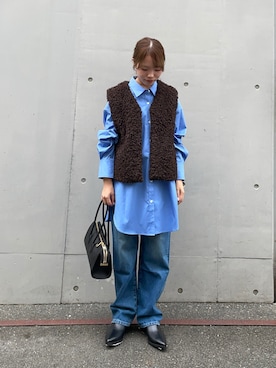 「アイテム（その他アウター）」を使った、anさん（レディース・146cm）の秋コーディネート