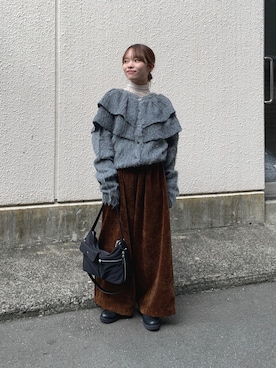 anさん（レディース・146cm）の冬コーディネート