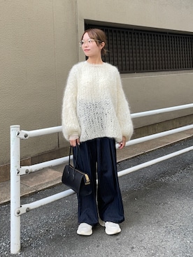 「アイテム（メガネ）」を使った、anさん（レディース・146cm・20代）の秋コーディネート