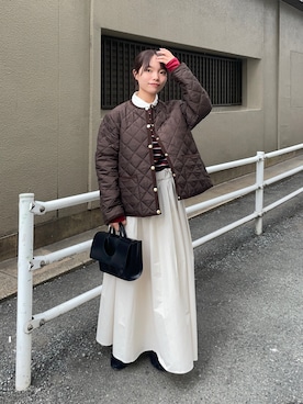「アイテム（その他アウター）」を使った、anさん（レディース・146cm・20代）の秋コーディネート