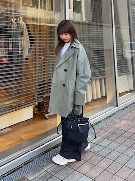 「TICCA（ティッカ）のアイテム」を使った、anさん（レディース・146cm）の冬コーディネート